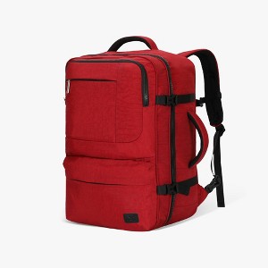 Hynes Eagle Voyager 44L Expandable Travel Backpack-Red - 1 of 4