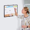 VEVOR 24"x 18" Monthly Calendar Whiteboard & Cork Board Combo with Aluminum Frame – 2-in-1 Magnetic Dry Erase Bulletin Board for Wall Mount - 2 of 4