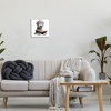 Stupell Industries Dog Reading Book Black Framed Giclee Art - 2 of 4