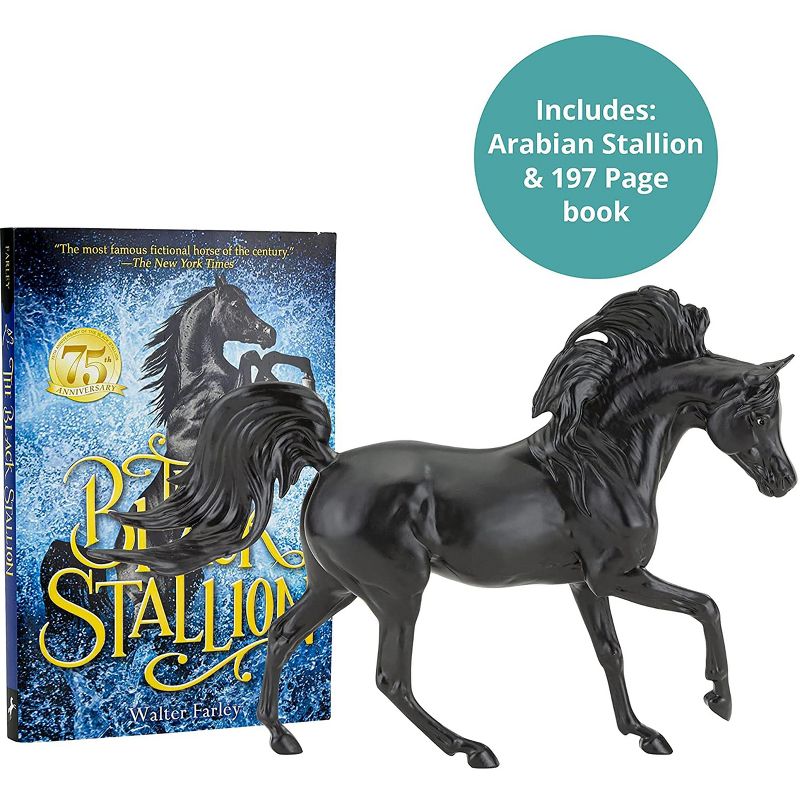 Breyer Animal Creations Breyer The Black Stallion Model Horse and Book Set, 4 of 5