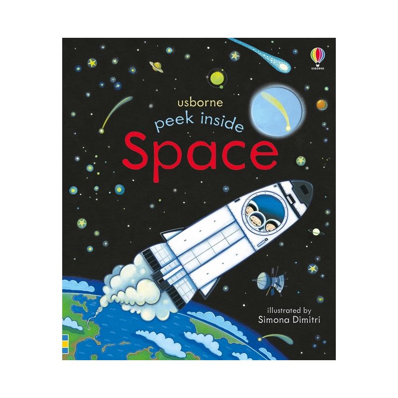 Peek Inside Space - by  Anna Milbourne (Board Book), 1 of 2