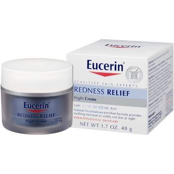 Eucerin Sensitive Skin Redness Relief Soothing Night Face Cream - 1.7oz