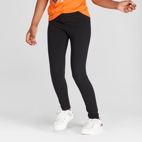 Girls' Leggings Pants - Cat & Jack™ Black Xs Slim : Target