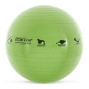 Prism Fitness 23 Inch Smart Self-Guided Fitness Stability Exercise Ball, Green - 2 of 4