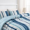 Peace Nest All Season Printed and Solid Colors Microfiber Comforter Set - 2 of 4