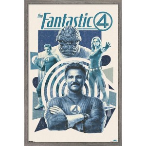 Trends International Marvel Fantastic Four: First Steps (2025) - Family Framed Wall Poster Prints - 1 of 4