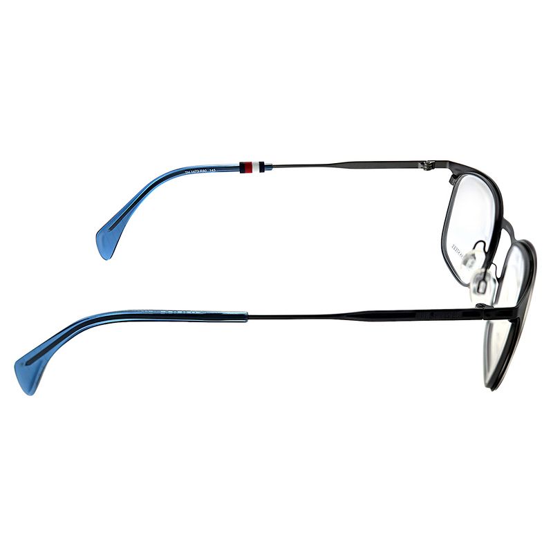 Tommy Hilfiger TH 1473 R80 Unisex Square Eyeglasses Ruthenium 50mm, 3 of 4