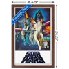 Trends International Star Wars: A New Hope - One Sheet (No Billing Block) Framed Wall Poster Prints - 3 of 4