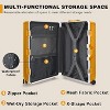 Luupatchy Business Aluminum Frame Zipperless Checked Luggage Hard Shell Suitcase with TSA Lock - 3 of 4