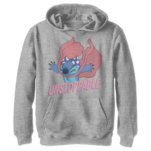 Boy's Lilo & Stitch Unstoppable Stitch Pull Over Hoodie - 1 of 4