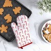 Christmas Candy Canes Cotton Oven Mitts - Wondershop™ - 2 of 3