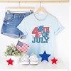 Simply Sage Market Women's 4th of July Lightning Bolt Short Sleeve Graphic Tee - 3 of 3