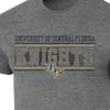 NCAA UCF Knights Men's Gray Tri-Blend T-Shirt - 3 of 3