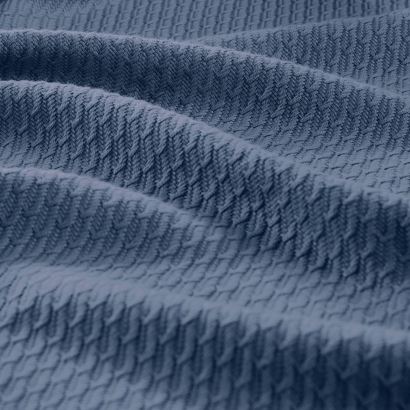 Textured Cotton Blanket, 4 of 10