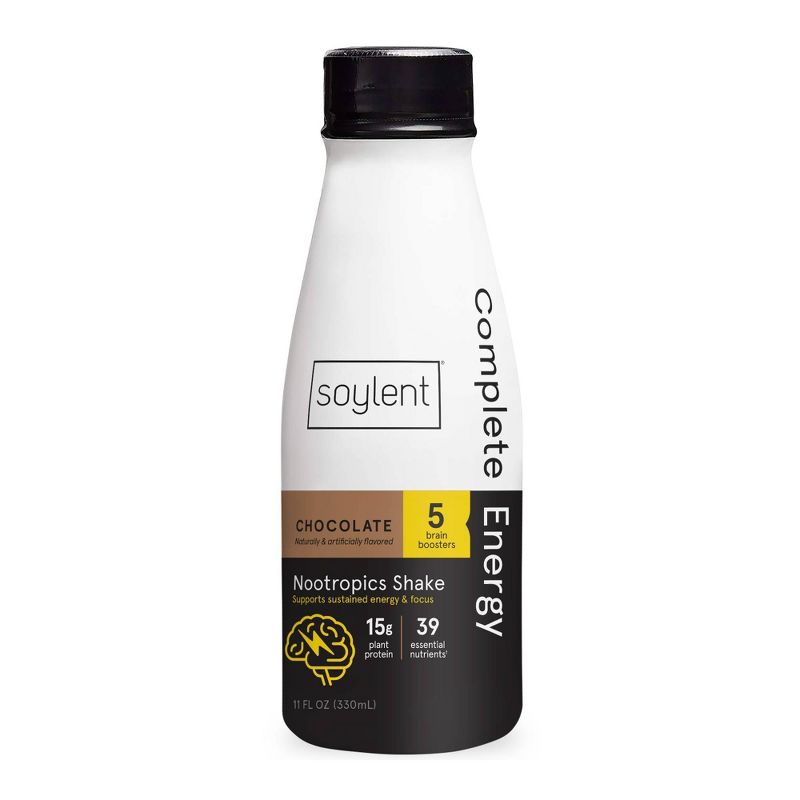 Soylent Complete Energy Shake - Chocolate - 4pk/11 fl oz, 3 of 11