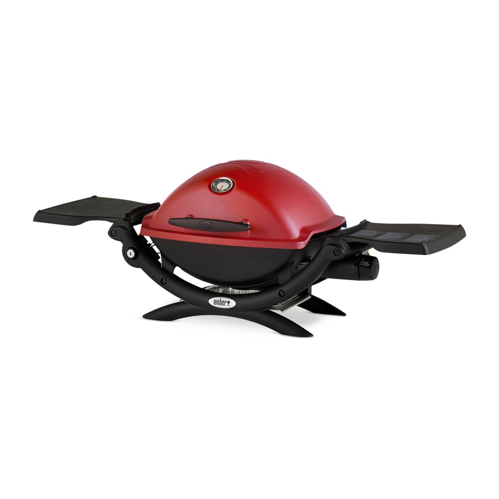 UPC 077924030857 product image for Weber Q 1200 Gas Grill - Red 51040001 | upcitemdb.com