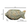 Classic Home and Garden Cement Buddies Indoor/Outdoor Planter with Drainage Hole, Coral Fish, Multicolored, 6.5" - 3 of 3