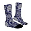 Ethnic Elephant Seamless Women Printed Crew Socks Funny Funky Socks Soft Polyester Novelty Gifts for Artists Men - 3 of 4