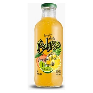 Calypso Pineapple Peach Lemonade - 20 fl oz Glass Bottle - 1 of 1