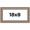 PosterPalooza | Panoramic Ornate Gold Picture Frame - UV Acrylic, Foam Board Backing, Hanging Hardware - 2 of 4