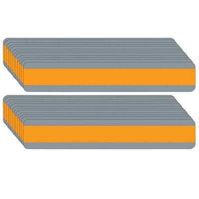 Goldenrod Plastic Double Wide Sentence Strip Reading Guide Set