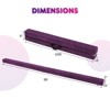 Costway 9 FT Folding Gymnastic Beam w/Anti-slip Base Pine Wood Frame Carrying H&le - 3 of 4