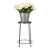 Indoor/Outdoor Diamond Shaped Argyle Iron Plant Stand Roman Bronze - Achla Designs - image 2 of 4