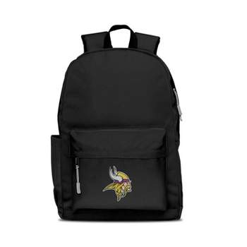 NFL Minnesota Vikings Campus Laptop Backpack - Black