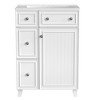 Chery Life 24" Bathroom Vanity Cabinet with Ceramic Sink, 2 Drawers, 1 Door - 2 of 4