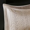 NicBex 8 Pcs Embroidered Comforter Set Faux Silk Pieced Bedding Set Quilt Set with Decorative Pillows, Machine Washable - 3 of 4
