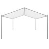 vidaXL Garden Gazebo 157.5"x157.5"x102.4" White 0.6 oz/ftÂ² - 3 of 4