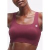 Peloton Women's Seamless Square Neck Bra, Red Grape - 4 of 4