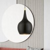 Livex Lighting Andes 1 - Light Pendant in  Shiny Black/Polished Brass - 4 of 4