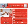 Baby Fanatic Wood Rattle 2 Pack - NFL Cleveland Browns Baby Toy Set - 3 of 4