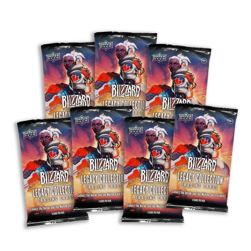 Upper Deck Blizzard Entertainment Legacy Trading Card Blaster Box, 3 of 4