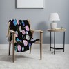 retrografika Outer Space Planets Galaxies Woven Throw Blanket - Deny Designs - 2 of 4