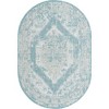Unique Loom Outdoor Traditional Valeria Medallion Woven Area Rug - 2 of 4