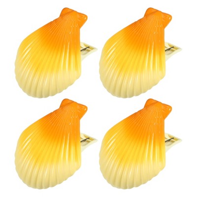 Unique Bargains Shell Clothespins for Clothes Craft Pictures Party 4 Pcs