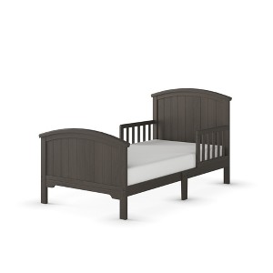 Child Craft Hampton Arch Top Toddler Bed for Kids with Guard Rails, Low to Ground Design, Made of Pinewood, Clean Lines Match Any Décor - 1 of 4