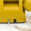 Gpo - GPO Retro GPO746YEL 746 Desktop Rotary Dial Telephone - Mustard - 3 of 4