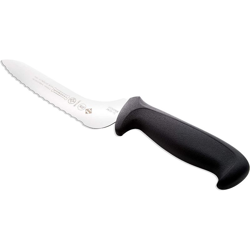 Mundial 5620-7E 7-Inch Offset- Serrated Edge Sandwich Knife, Black, 3 of 5