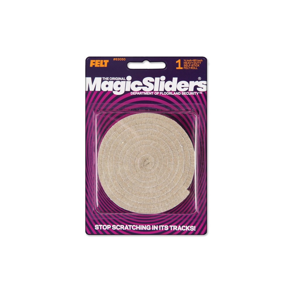 MAGIC SLIDERS 04557 Sliding Discs Gray Pack of 1