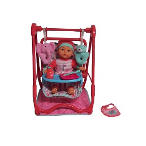 Dream Collection, Baby Doll 4-in-1 High Chair Play Set - 1 of 2