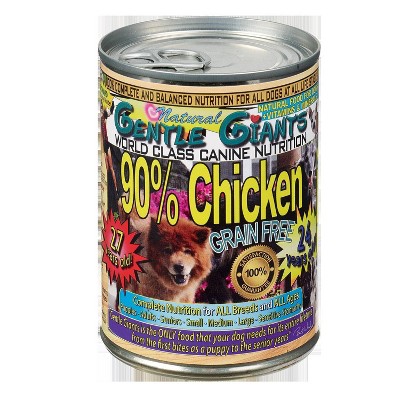 Gentle Giants Grain Free Wet Dog Food Chicken 13oz Target