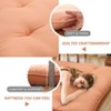 Solid Japanese Floor Mattress Indoor Furniture Living Room Bedroom Futon Mattress, Foldable & Portable Tatami Mat Roll Up Camping Mattress Pad - 3 of 4