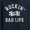 Men's - Instant Message - Rockin Dad Life Long Sleeve Graphic T-Shirt - 2 of 4