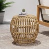 Boho Style Outdoor Side Table - 3 of 4