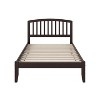 Platform Bed - Sleek Bowed Design & Sturdy Slats for Bedroom - 4 of 4