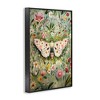 Stupell Industries Floral Moth & Botanicals Black Framed Giclee Art - 3 of 4
