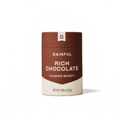 Gainful Protein Powder Flavor Boost- Rich Chocolate – 0.88oz
